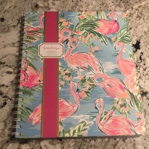 New Lilly Pulitzer Large Notebook pocket